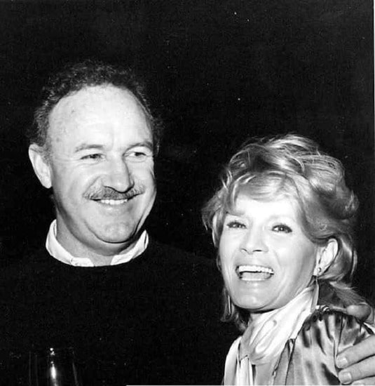 Gene Dickinson and his former wife Angie Dickinson